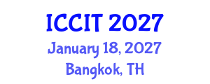 International Conference on Computing and Information Technology (ICCIT) January 18, 2027 - Bangkok, Thailand