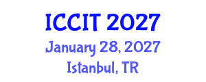 International Conference on Computing and Information Technology (ICCIT) January 28, 2027 - Istanbul, Turkey International Conference on Computing and Information Technology (ICCIT) January 28, 2027 - Istanbul, Turkey
