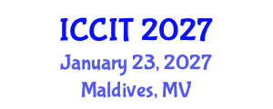 International Conference on Computing and Information Technology (ICCIT) January 23, 2027 - Maldives, Maldives International Conference on Computing and Information Technology (ICCIT) January 23, 2027 - Maldives, Maldives