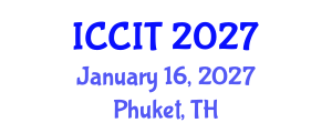 International Conference on Computing and Information Technology (ICCIT) January 16, 2027 - Phuket, Thailand