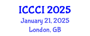 International Conference on Computing, Communications and Informatics (ICCCI) January 21, 2025 - London, United Kingdom