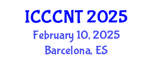 International Conference on Computing Communications and Networking Technologies (ICCCNT) February 10, 2025 - Barcelona, Spain