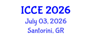 International Conference on Computing Education (ICCE) July 03, 2026 - Santorini, Greece International Conference on Computing Education (ICCE) July 03, 2026 - Santorini, Greece