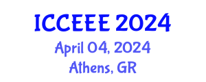 International Conference on Computing, Electrical and Electronic Engineering (ICCEEE) April 04, 2024 - Athens, Greece