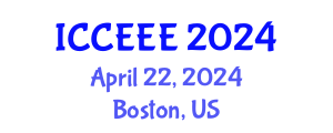 International Conference on Computing, Electrical and Electronic Engineering (ICCEEE) April 22, 2024 - Boston, United States