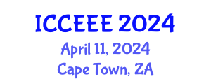International Conference on Computing, Electrical and Electronic Engineering (ICCEEE) April 11, 2024 - Cape Town, South Africa