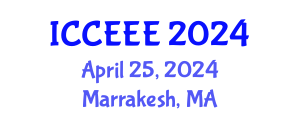 International Conference on Computing, Electrical and Electronic Engineering (ICCEEE) April 25, 2024 - Marrakesh, Morocco