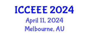 International Conference on Computing, Electrical and Electronic Engineering (ICCEEE) April 11, 2024 - Melbourne, Australia