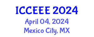 International Conference on Computing, Electrical and Electronic Engineering (ICCEEE) April 04, 2024 - Mexico City, Mexico