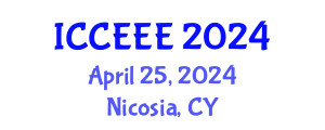 International Conference on Computing, Electrical and Electronic Engineering (ICCEEE) April 25, 2024 - Nicosia, Cyprus
