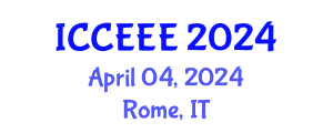 International Conference on Computing, Electrical and Electronic Engineering (ICCEEE) April 04, 2024 - Rome, Italy