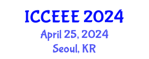 International Conference on Computing, Electrical and Electronic Engineering (ICCEEE) April 25, 2024 - Seoul, Republic of Korea