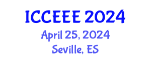 International Conference on Computing, Electrical and Electronic Engineering (ICCEEE) April 25, 2024 - Seville, Spain