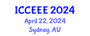 International Conference on Computing, Electrical and Electronic Engineering (ICCEEE) April 22, 2024 - Sydney, Australia