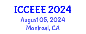International Conference on Computing, Electrical and Electronic Engineering (ICCEEE) August 05, 2024 - Montreal, Canada