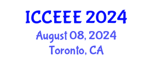 International Conference on Computing, Electrical and Electronic Engineering (ICCEEE) August 08, 2024 - Toronto, Canada