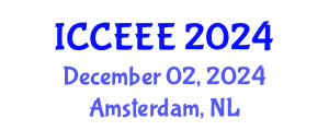 International Conference on Computing, Electrical and Electronic Engineering (ICCEEE) December 02, 2024 - Amsterdam, Netherlands