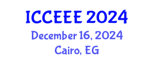 International Conference on Computing, Electrical and Electronic Engineering (ICCEEE) December 16, 2024 - Cairo, Egypt