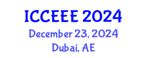 International Conference on Computing, Electrical and Electronic Engineering (ICCEEE) December 23, 2024 - Dubai, United Arab Emirates