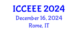 International Conference on Computing, Electrical and Electronic Engineering (ICCEEE) December 16, 2024 - Rome, Italy