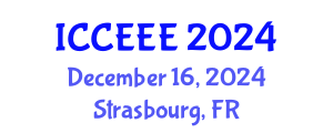 International Conference on Computing, Electrical and Electronic Engineering (ICCEEE) December 16, 2024 - Strasbourg, France