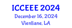 International Conference on Computing, Electrical and Electronic Engineering (ICCEEE) December 16, 2024 - Vientiane, Laos