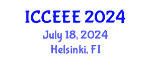 International Conference on Computing, Electrical and Electronic Engineering (ICCEEE) July 18, 2024 - Helsinki, Finland