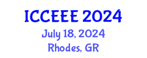 International Conference on Computing, Electrical and Electronic Engineering (ICCEEE) July 18, 2024 - Rhodes, Greece
