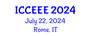 International Conference on Computing, Electrical and Electronic Engineering (ICCEEE) July 22, 2024 - Rome, Italy