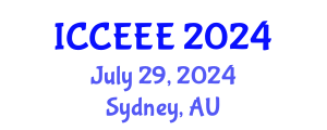 International Conference on Computing, Electrical and Electronic Engineering (ICCEEE) July 29, 2024 - Sydney, Australia