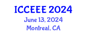 International Conference on Computing, Electrical and Electronic Engineering (ICCEEE) June 13, 2024 - Montreal, Canada