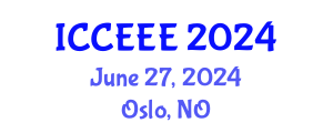 International Conference on Computing, Electrical and Electronic Engineering (ICCEEE) June 27, 2024 - Oslo, Norway