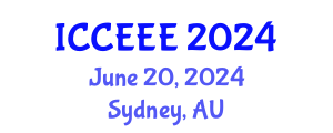 International Conference on Computing, Electrical and Electronic Engineering (ICCEEE) June 20, 2024 - Sydney, Australia