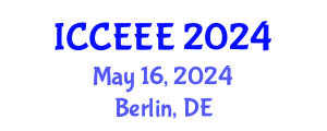 International Conference on Computing, Electrical and Electronic Engineering (ICCEEE) May 16, 2024 - Berlin, Germany