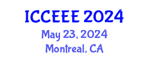 International Conference on Computing, Electrical and Electronic Engineering (ICCEEE) May 23, 2024 - Montreal, Canada