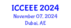 International Conference on Computing, Electrical and Electronic Engineering (ICCEEE) November 07, 2024 - Dubai, United Arab Emirates