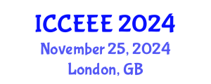 International Conference on Computing, Electrical and Electronic Engineering (ICCEEE) November 25, 2024 - London, United Kingdom