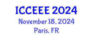 International Conference on Computing, Electrical and Electronic Engineering (ICCEEE) November 18, 2024 - Paris, France