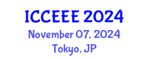 International Conference on Computing, Electrical and Electronic Engineering (ICCEEE) November 07, 2024 - Tokyo, Japan