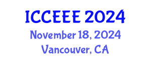 International Conference on Computing, Electrical and Electronic Engineering (ICCEEE) November 18, 2024 - Vancouver, Canada