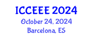 International Conference on Computing, Electrical and Electronic Engineering (ICCEEE) October 24, 2024 - Barcelona, Spain