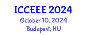 International Conference on Computing, Electrical and Electronic Engineering (ICCEEE) October 10, 2024 - Budapest, Hungary