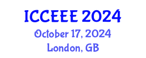 International Conference on Computing, Electrical and Electronic Engineering (ICCEEE) October 17, 2024 - London, United Kingdom