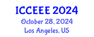 International Conference on Computing, Electrical and Electronic Engineering (ICCEEE) October 28, 2024 - Los Angeles, United States