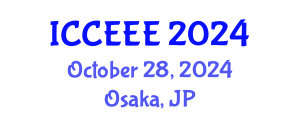 International Conference on Computing, Electrical and Electronic Engineering (ICCEEE) October 28, 2024 - Osaka, Japan