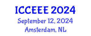 International Conference on Computing, Electrical and Electronic Engineering (ICCEEE) September 12, 2024 - Amsterdam, Netherlands
