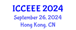 International Conference on Computing, Electrical and Electronic Engineering (ICCEEE) September 26, 2024 - Hong Kong, China