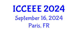 International Conference on Computing, Electrical and Electronic Engineering (ICCEEE) September 16, 2024 - Paris, France