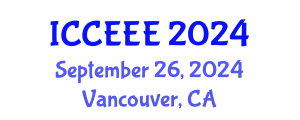 International Conference on Computing, Electrical and Electronic Engineering (ICCEEE) September 26, 2024 - Vancouver, Canada