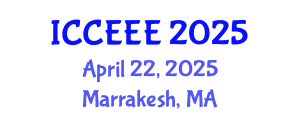 International Conference on Computing, Electrical and Electronic Engineering (ICCEEE) April 22, 2025 - Marrakesh, Morocco